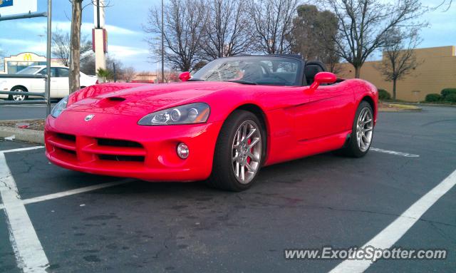 Dodge Viper spotted in Redding, California