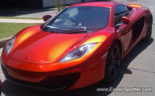 Mclaren MP4-12C spotted in Johannesburg, South Africa