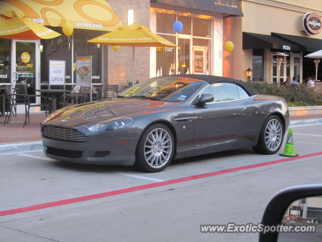 Aston Martin DB9 spotted in Dallas, Texas