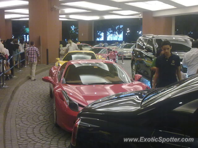 Ferrari 458 Italia spotted in Dubai, United Arab Emirates