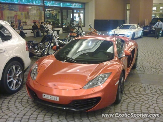 Mclaren MP4-12C spotted in Dubai, United Arab Emirates