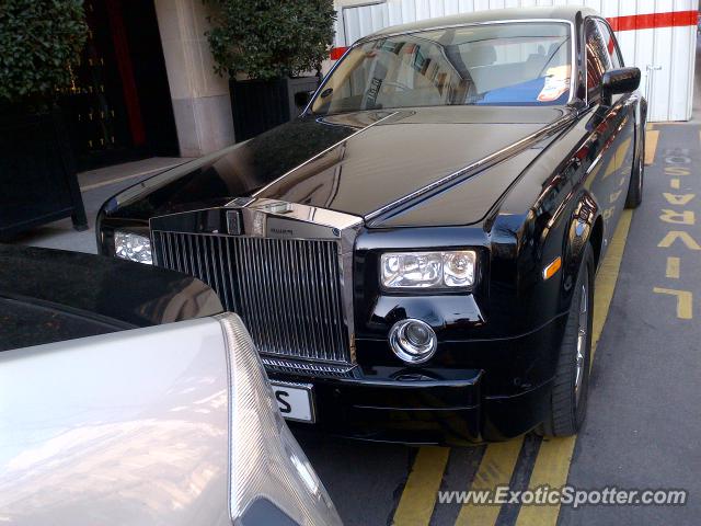 Rolls Royce Phantom spotted in Paris, France