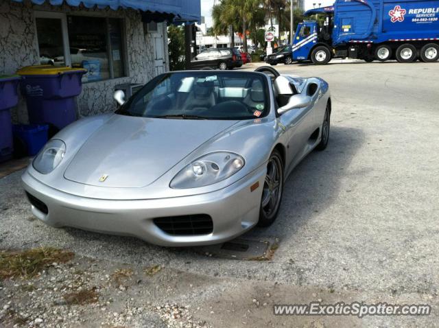 Ferrari 360 Modena spotted in Ft. Lauderdale, Florida