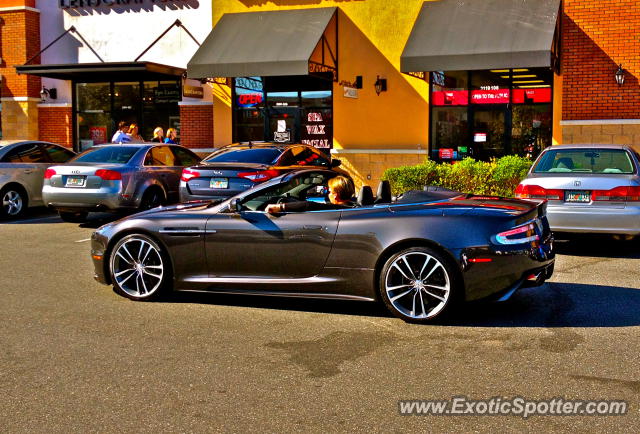 Aston Martin DBS spotted in Winter Garden, Florida