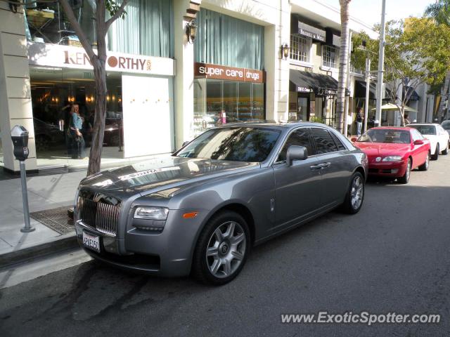 Rolls Royce Ghost spotted in Beverly Hills , California