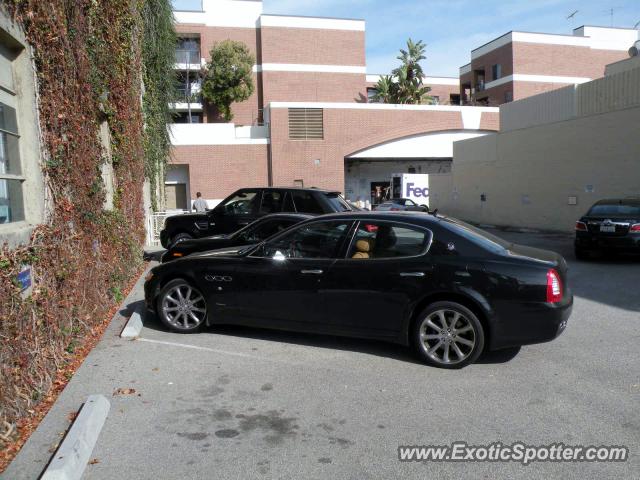 Maserati Quattroporte spotted in Beverly Hills , California