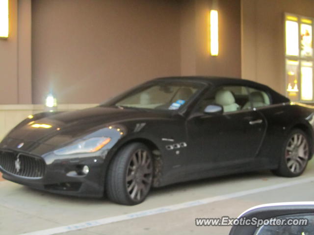 Maserati GranTurismo spotted in Dallas, Texas