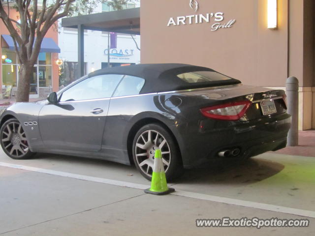 Maserati GranTurismo spotted in Dallas, Texas