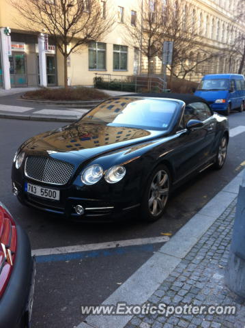 Bentley Continental spotted in Prague, Czech Republic