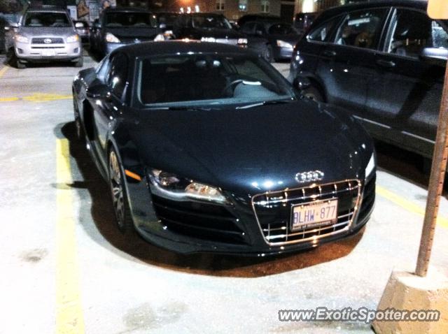 Audi R8 spotted in London, Ontario, Canada