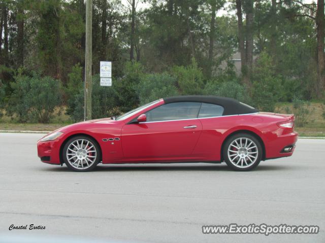 Maserati GranTurismo spotted in Jacksonville, Florida