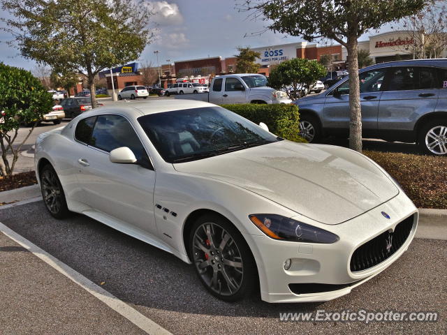 Maserati GranTurismo spotted in Winter Garden, Florida