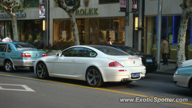 BMW M6 spotted in SHANGHAI, China