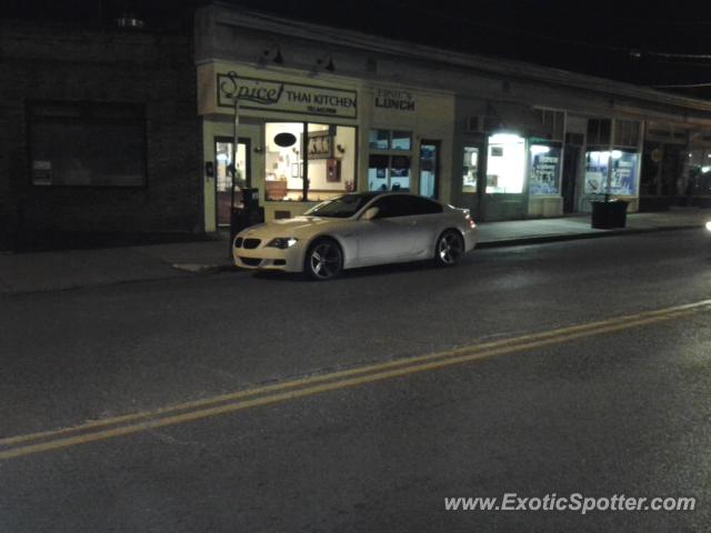 BMW M6 spotted in Melrose, Massachusetts