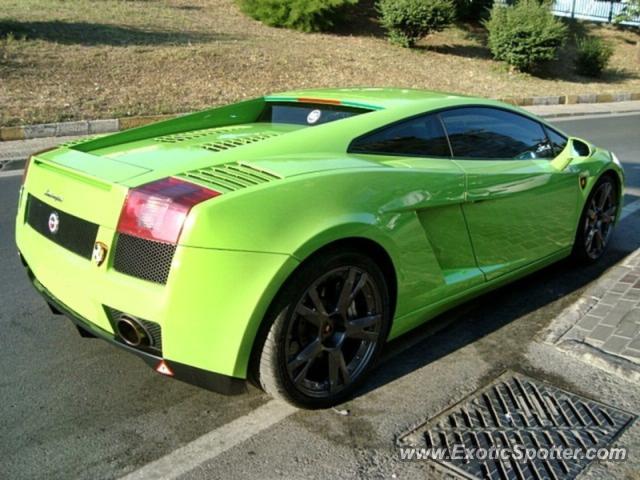 Lamborghini Gallardo spotted in Istanbul, Turkey