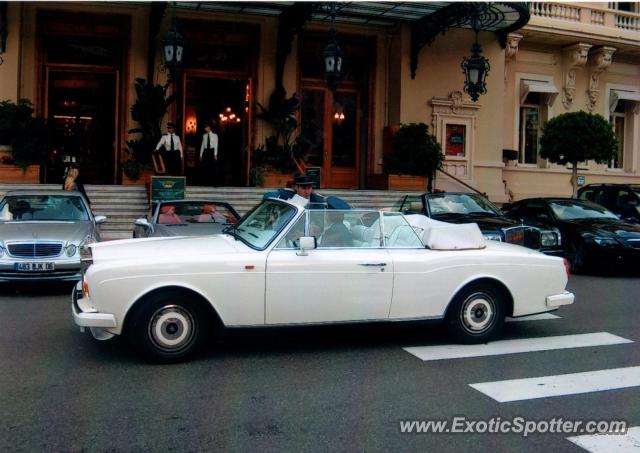 Rolls Royce Corniche spotted in Monte Carlo, Monaco