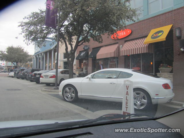 Bentley Continental spotted in Dallas, Texas