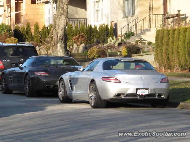 Mercedes SLS AMG spotted in Vancouver BC, Canada