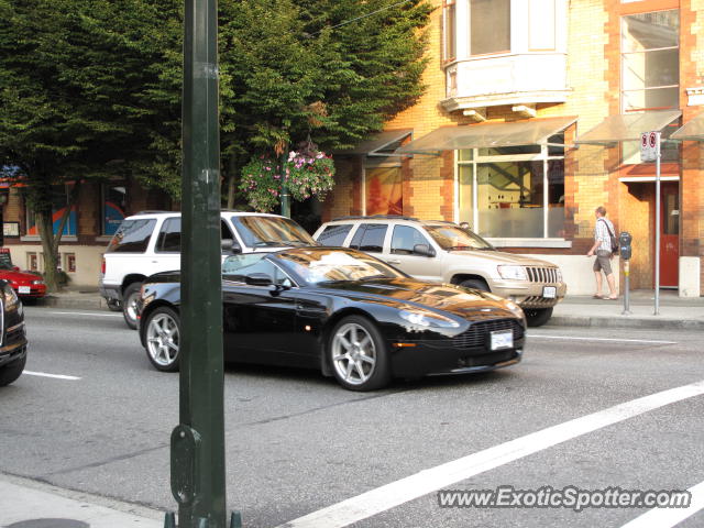 Aston Martin Vantage spotted in Vancouver BC, Canada