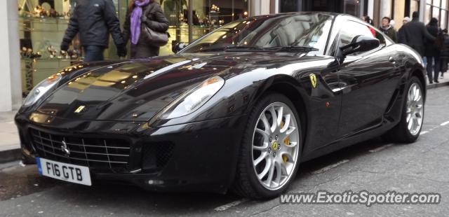 Ferrari 599GTB spotted in London, United Kingdom