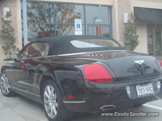 Bentley Continental spotted in Dallas, Texas