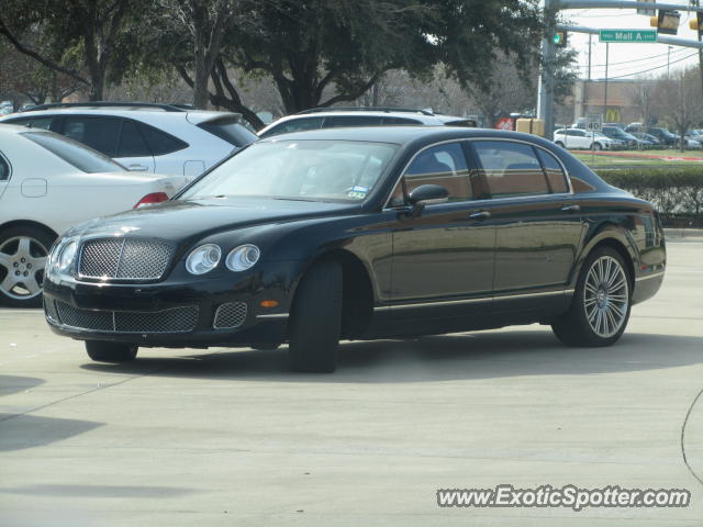 Bentley Continental spotted in Dallas, Texas