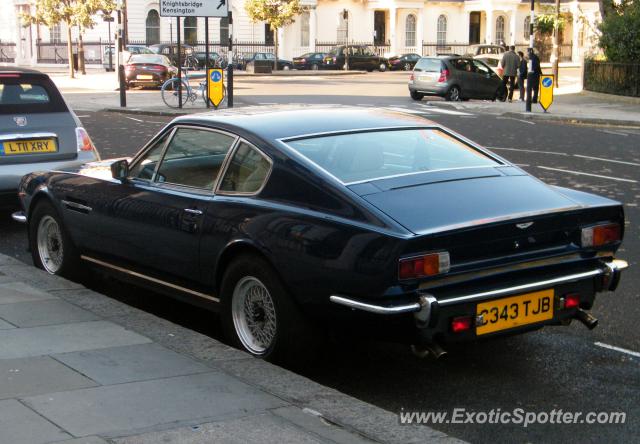 Aston Martin Vantage spotted in London, United Kingdom