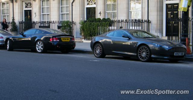 Aston Martin DB9 spotted in London, United Kingdom