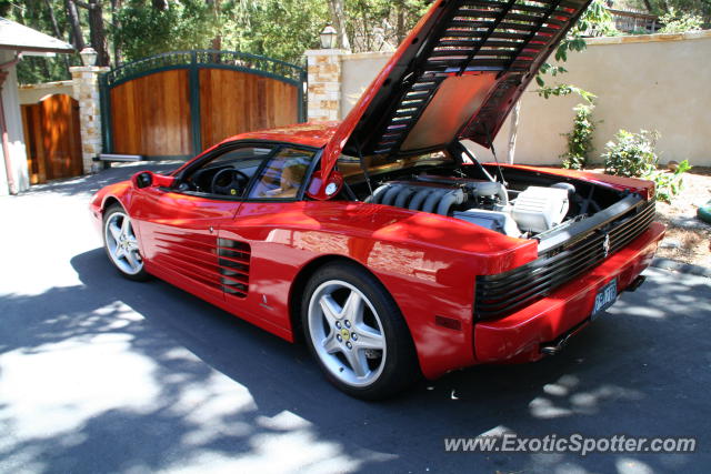 Ferrari Testarossa spotted in Carmel, California