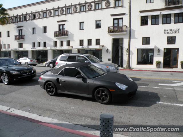 Porsche 911 Turbo spotted in Beverly Hills , California