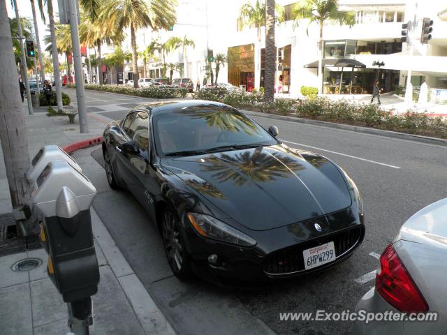 Maserati GranTurismo spotted in Beverly Hills , California