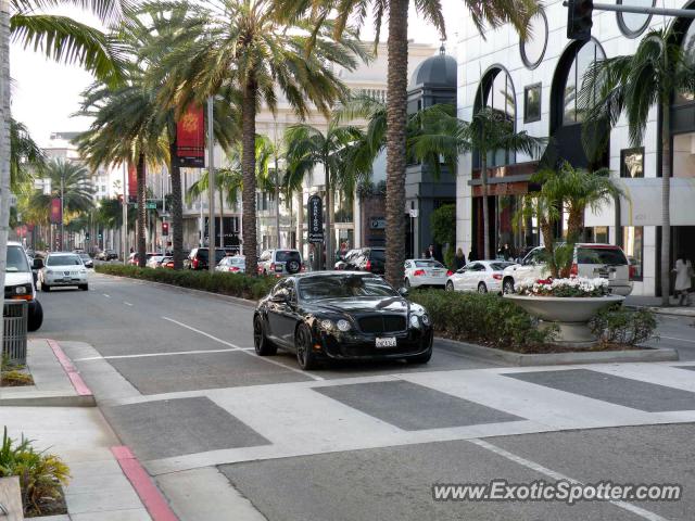 Bentley Continental spotted in Beverly Hills , California