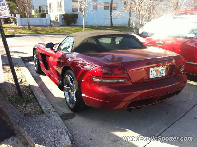 Dodge Viper spotted in Jacksonville , Florida