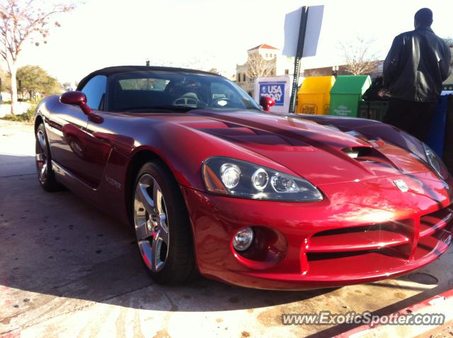 Dodge Viper spotted in Jacksonville , Florida