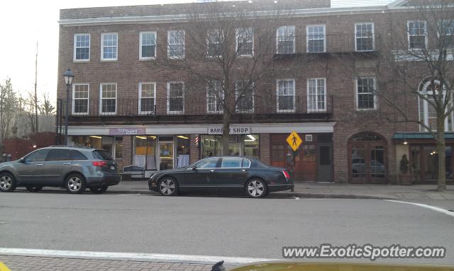 Bentley Continental spotted in Wellesely, Massachusetts