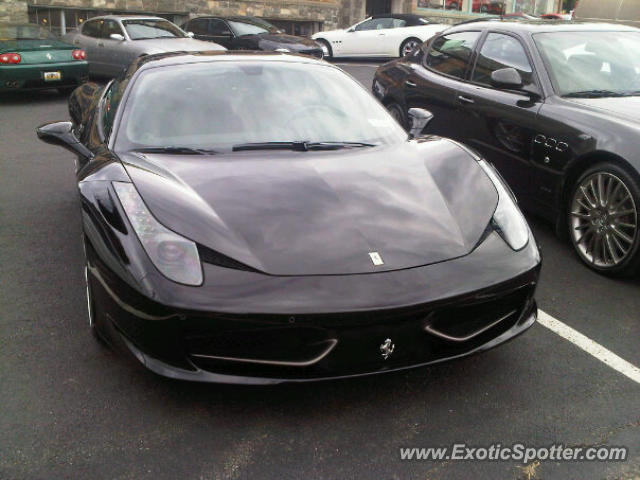 Ferrari 458 Italia spotted in Garden City, New York