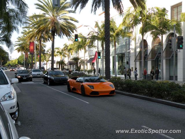 Lamborghini Murcielago spotted in Beverly Hills , California