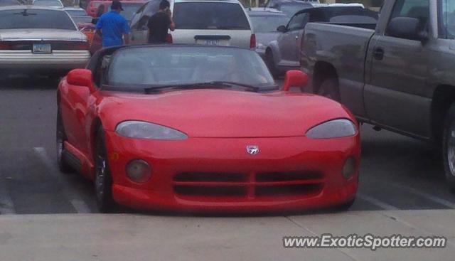 Dodge Viper spotted in Phoenix, Arizona