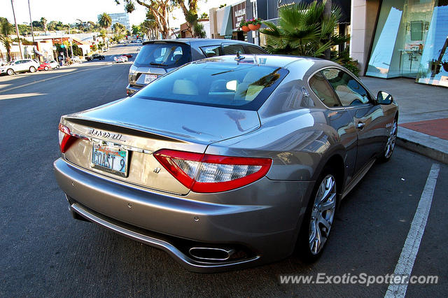 Maserati GranTurismo spotted in La Jolla, California