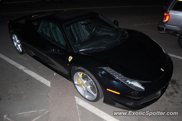 Ferrari 458 Italia spotted in La Jolla, California