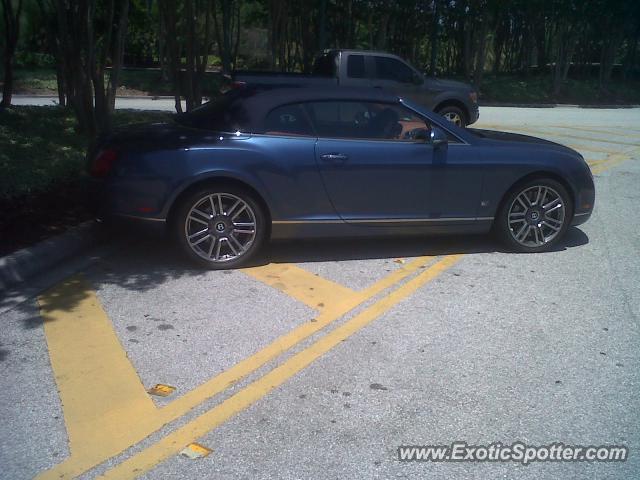 Bentley Continental spotted in Orlando, FL, Florida