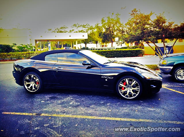 Maserati GranTurismo spotted in Winter Garden, Florida