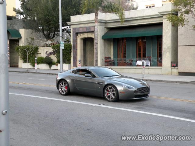 Aston Martin Vantage spotted in Beverly Hills , California