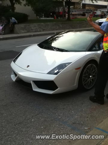 Lamborghini Gallardo spotted in Baltimore, Maryland