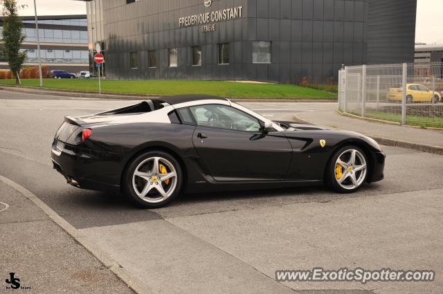 Ferrari 599GTB spotted in Geneva, Switzerland