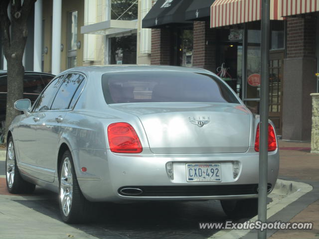 Bentley Continental spotted in Dallas, Texas