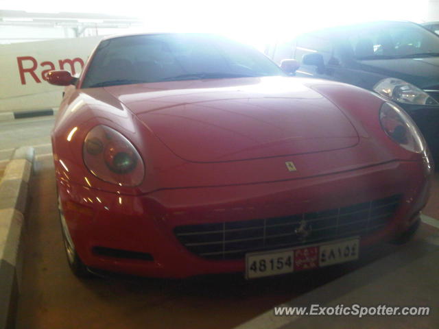 Ferrari 612 spotted in Dubai, United Arab Emirates