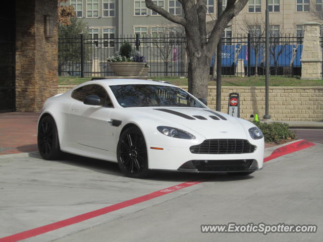 Aston Martin Vantage spotted in Dallas, Texas