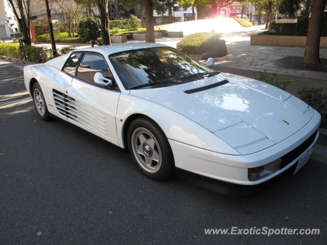 Ferrari Testarossa spotted in Tokyo, Japan