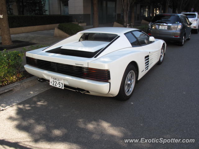 Ferrari Testarossa spotted in Tokyo, Japan